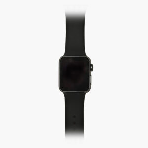 Apple Watch Series 3 Space Gray Aluminum Case with Black Sport Band